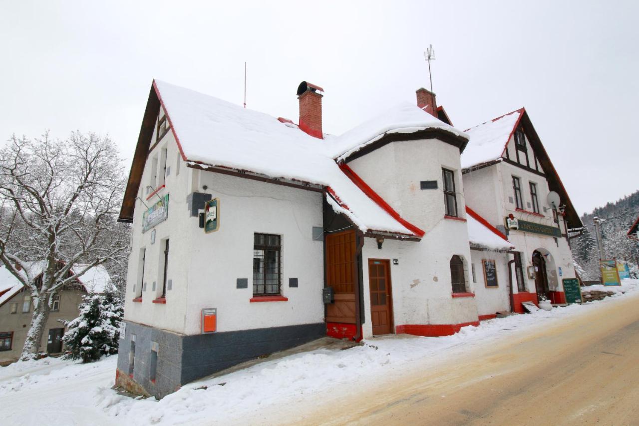Penzion Paseky U Zapadlych Vlastencu Paseky nad Jizerou Exterior foto